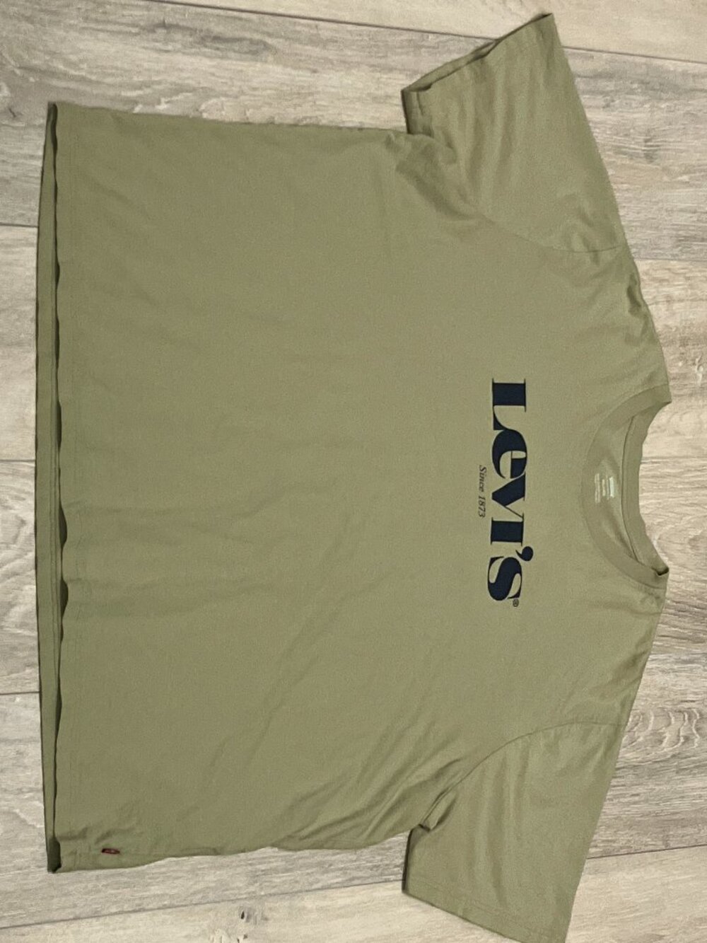 Levi's Men's XXL Olive Green Relaxed Fit Logo Graphic T Shirt